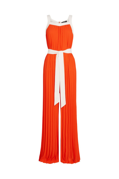 OVERAL KARL LAGERFELD PLEATED JUMPSUIT - Fotografia č. 1