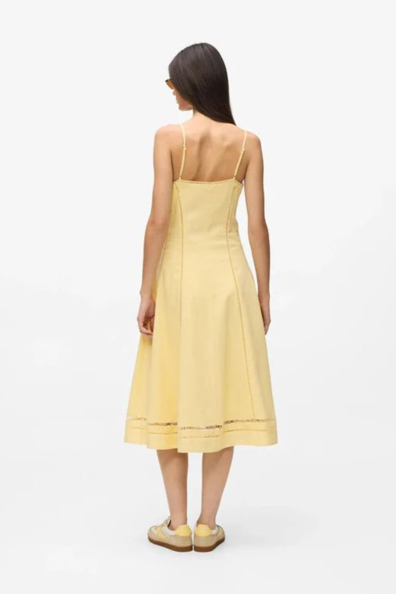 Šaty Karl Lagerfeld Embroidery Detail Dress Sunlight