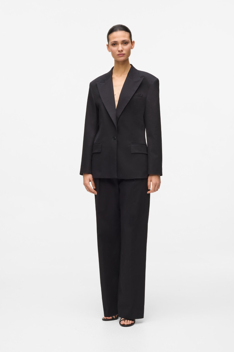 Sako Karl Lagerfeld Structured Blazer Black