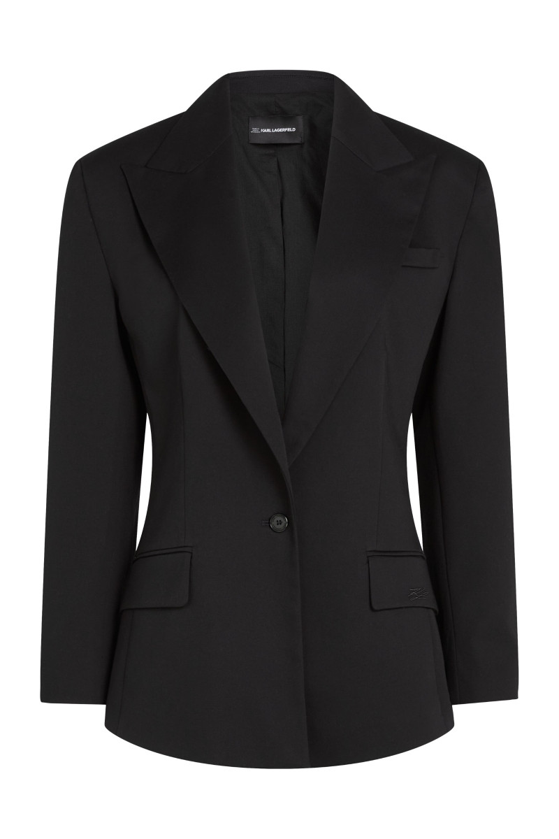 Sako Karl Lagerfeld Structured Blazer Black