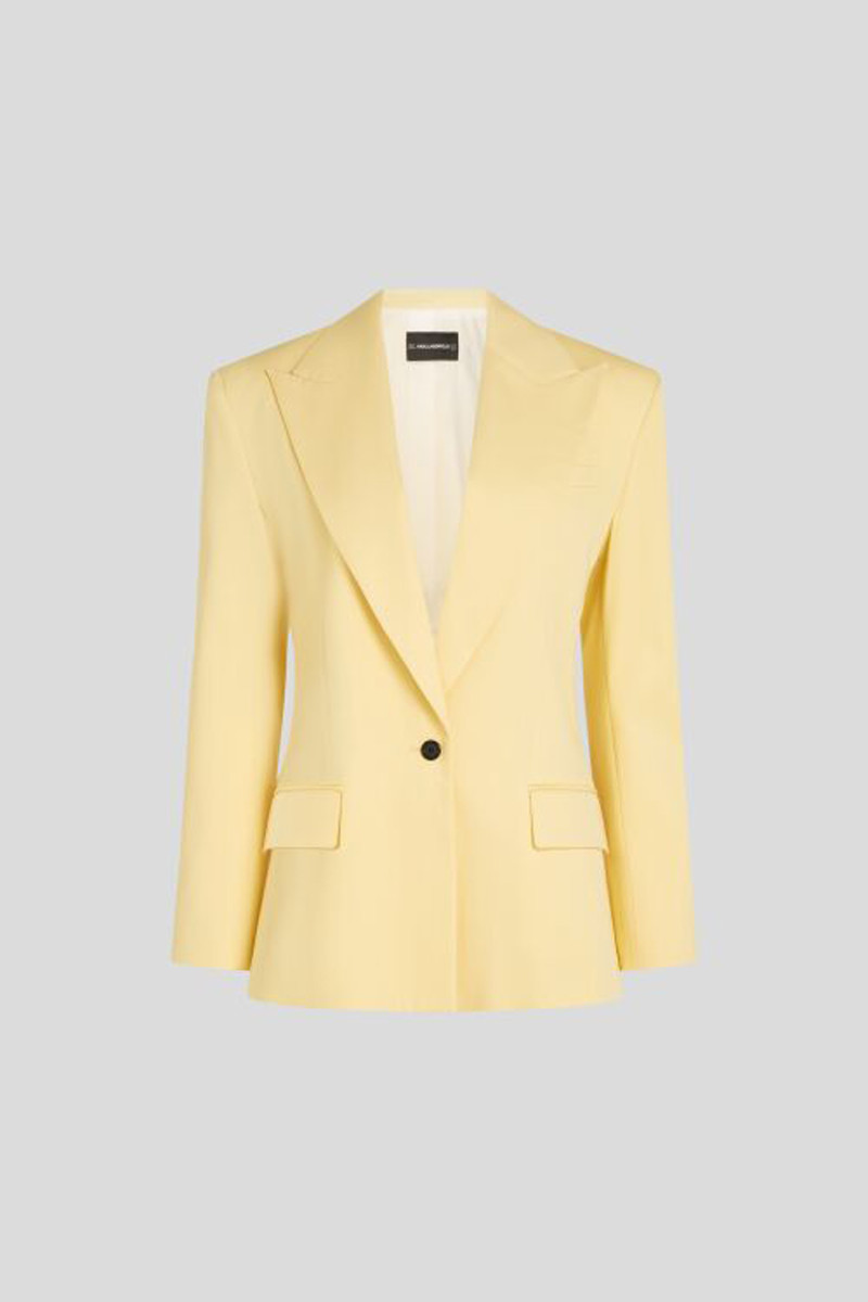 Sako Karl Lagerfeld Structured Blazer Sunlight