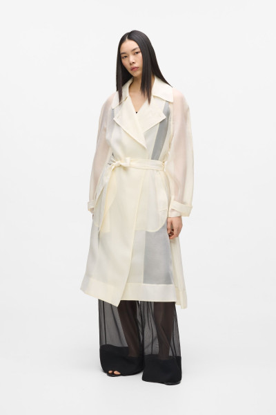 KABÁT KARL LAGERFELD ORGANZA COAT - Fotografia č. 2