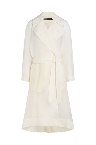 KABÁT KARL LAGERFELD ORGANZA COAT - Fotografia č. 5