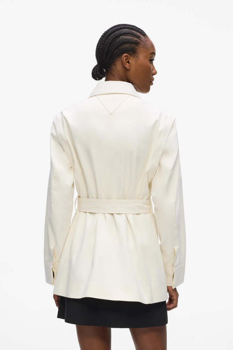 Kabát Karl Lagerfeld Transformer Twill Outerwear Pristine