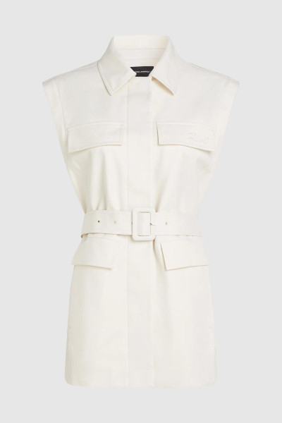 KABÁT KARL LAGERFELD TRANSFORMER TWILL OUTERWEAR - Fotografia č. 7