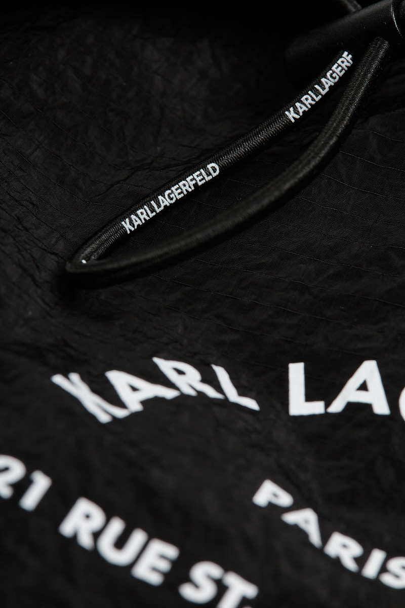 Bunda Karl Lagerfeld Rsg Short Parka Black