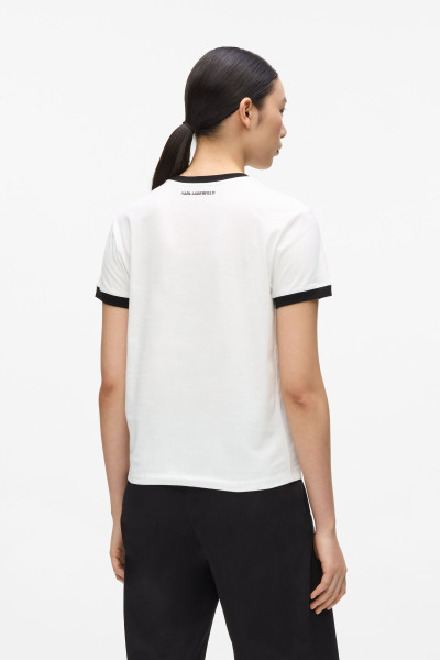 TRIČKO KARL LAGERFELD COTE D AZUR T-SHIRT - Fotografia č. 3
