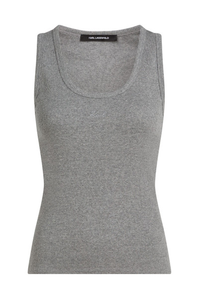 TOP KARL LAGERFELD ESSENTIAL LOGO COMMERCIAL TANK - Kép 1