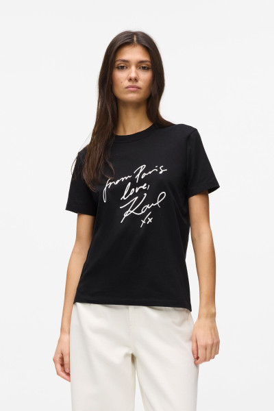 TRIČKO KARL LAGERFELD WITH LOVE T-SHIRT - Fotografia č. 1
