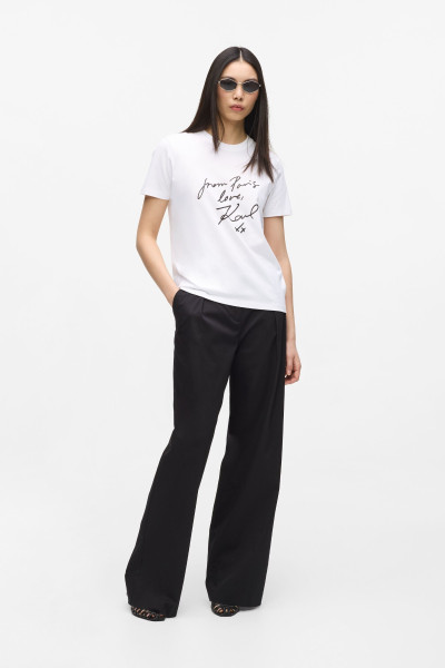 TRIČKO KARL LAGERFELD WITH LOVE T-SHIRT - Fotografia č. 2