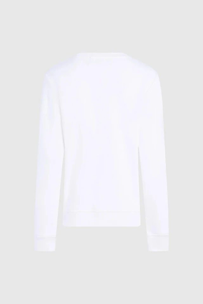 Mikina Karl Lagerfeld Villa Print Sweatshirt Cannoli Cream