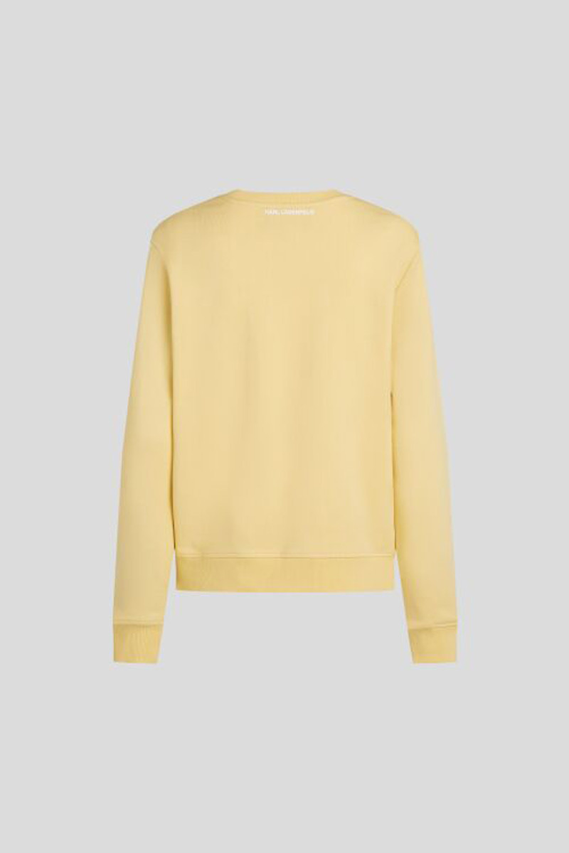 Mikina Karl Lagerfeld Ikon Rs Circle Sweatshirt Sunlight