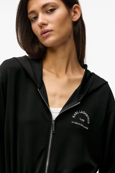 MELEGÍTŐ FELSŐ KARL LAGERFELD RSG SWEATSHIRT - Kép 4