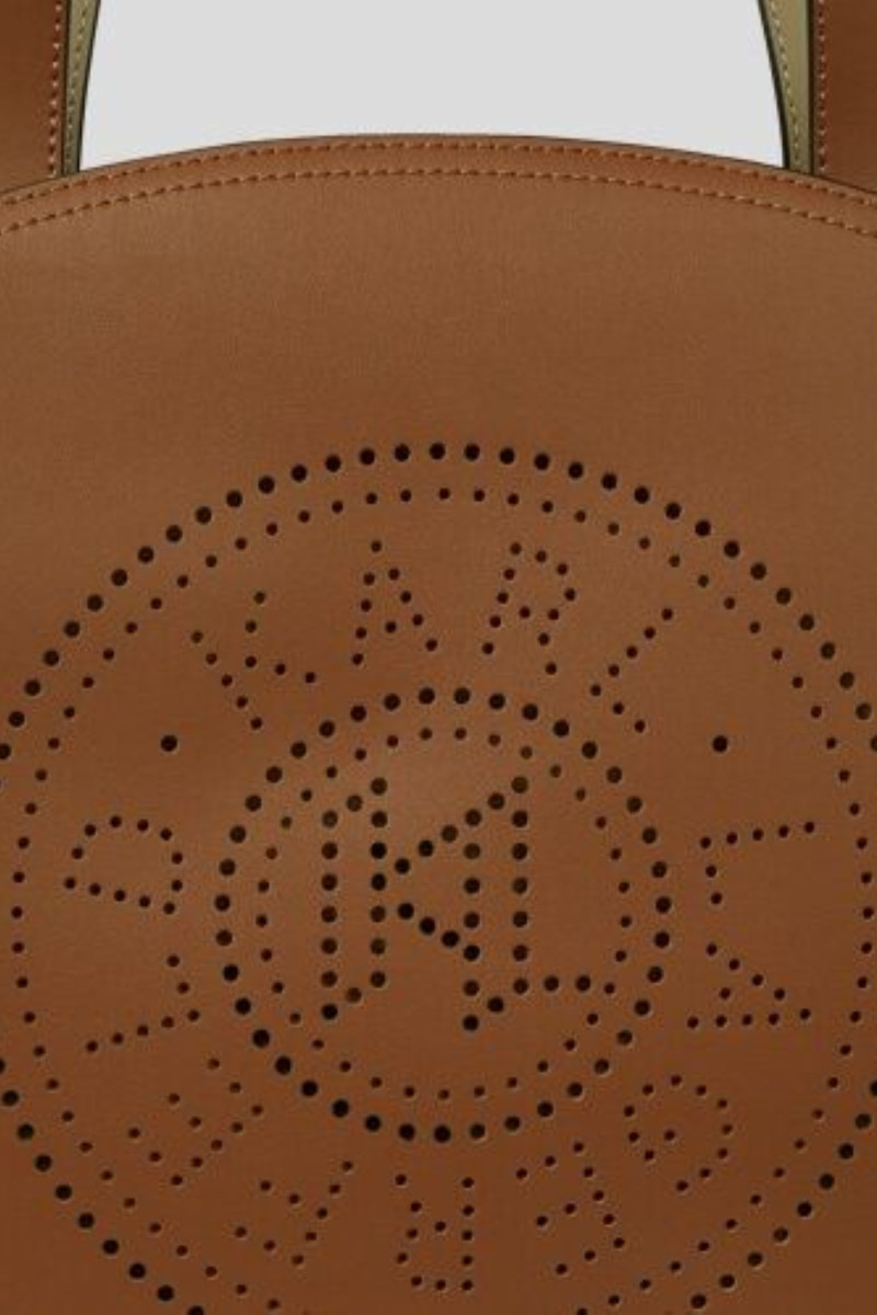 Kabelka Karl Lagerfeld K/Circle Md Tulip Tote Perf Dark Tan