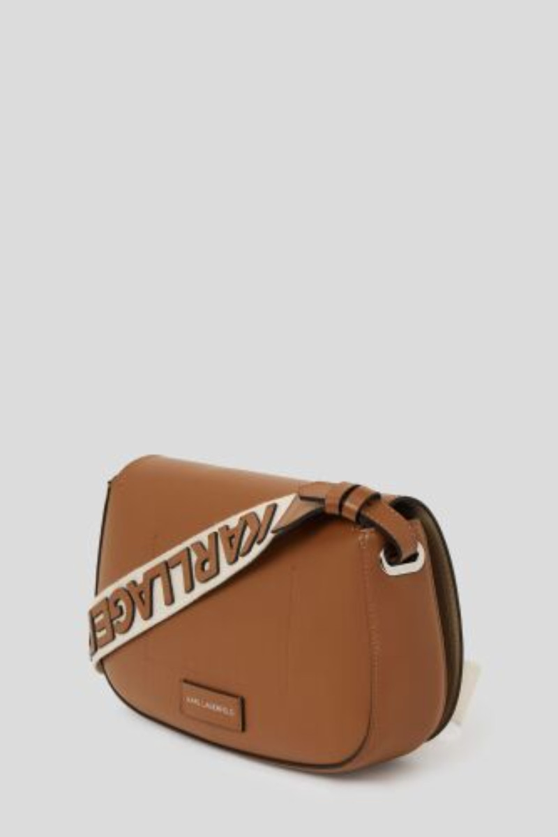 Crossbody Karl Lagerfeld K/Circle Saddle Cb Perforated Dark Tan
