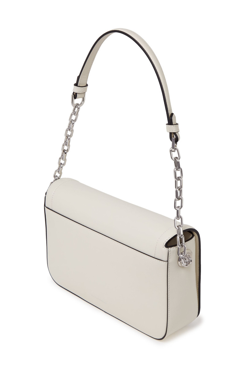 Kabelka Karl Lagerfeld K/Autograph Md Flap Shb Off White