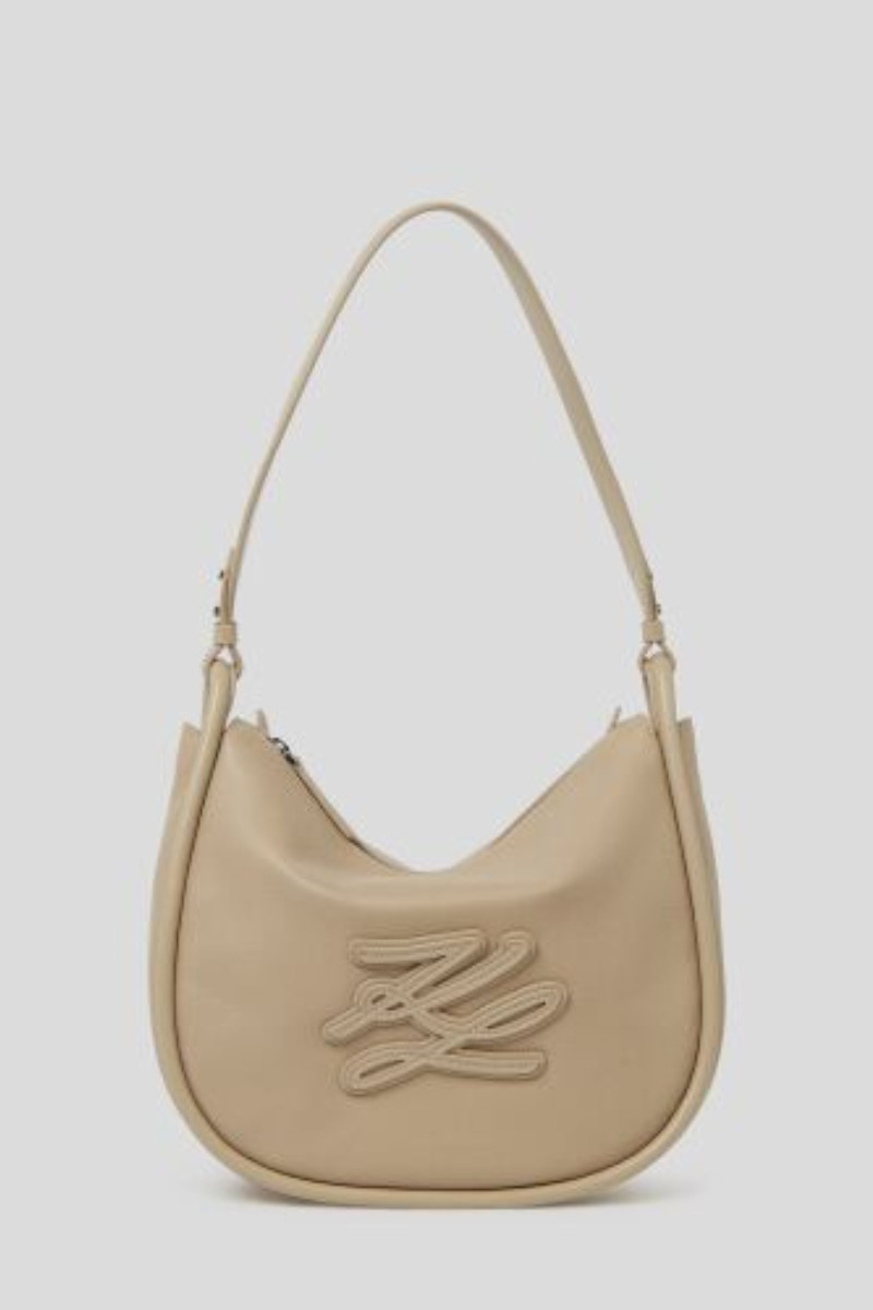 Kabelka Karl Lagerfeld K/Autograph Patch Halfmoon Shb Safari