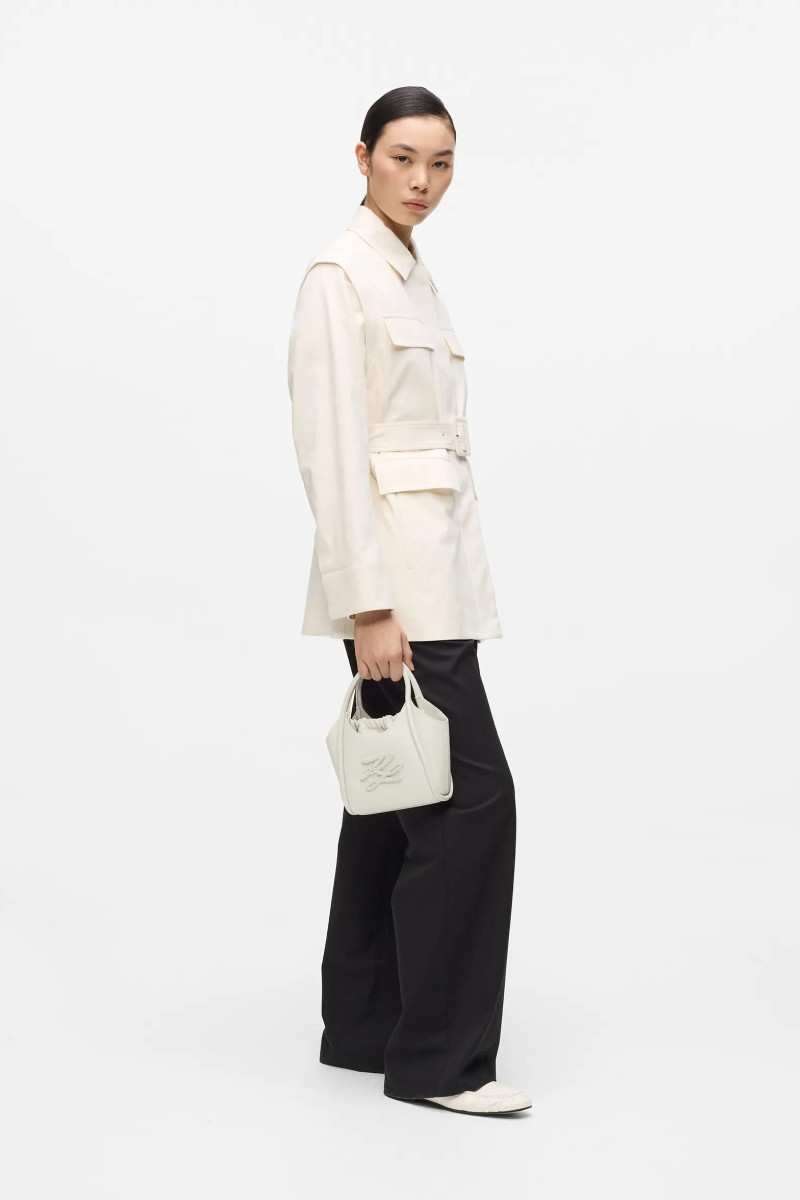 Kabelka Karl Lagerfeld K/Autograph Patch Mini Tote Off White