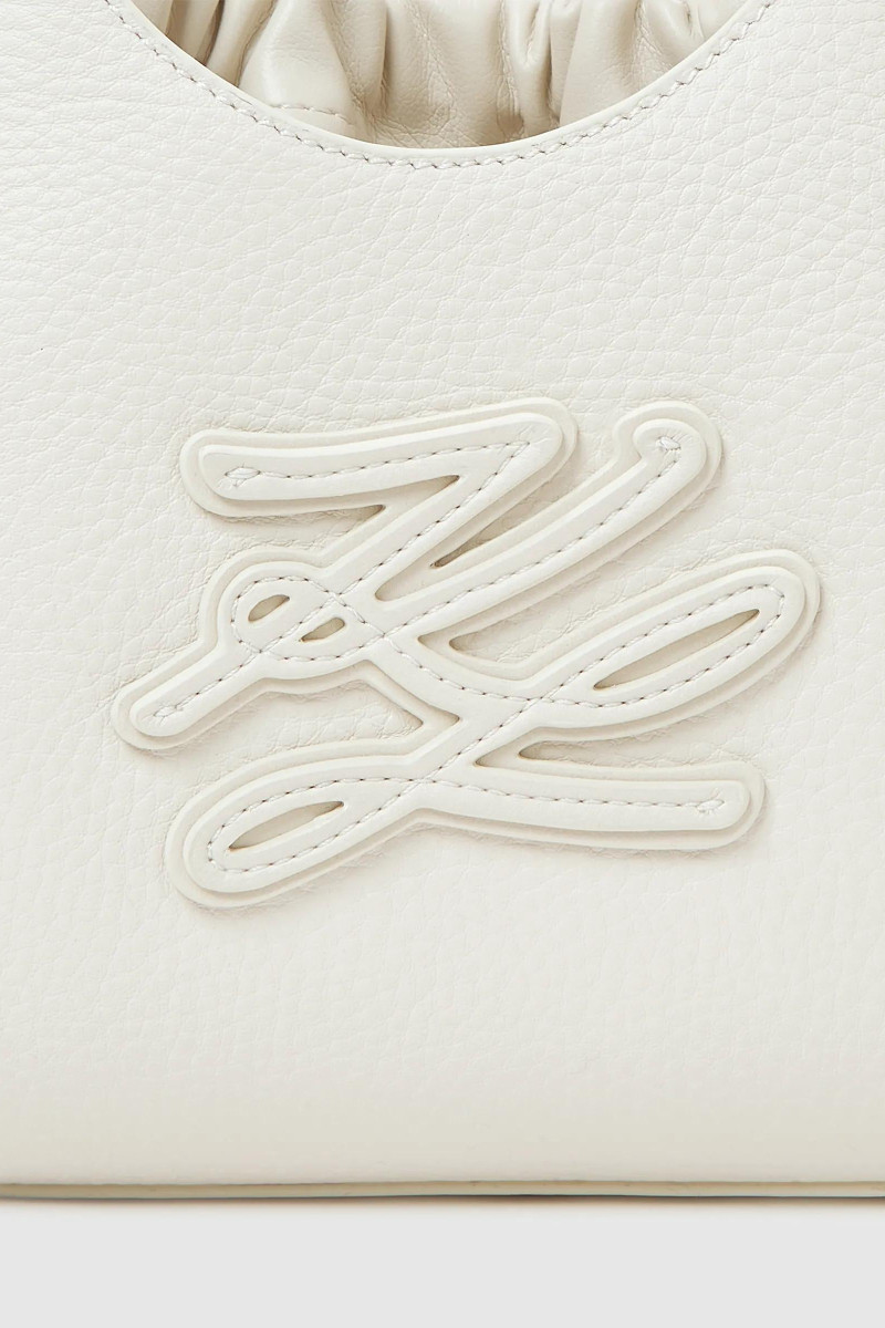 Kabelka Karl Lagerfeld K/Autograph Patch Mini Tote Off White