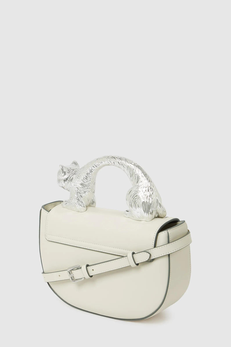 Crossbody Karl Lagerfeld Ikon Choupette Top Handle Cb Off White