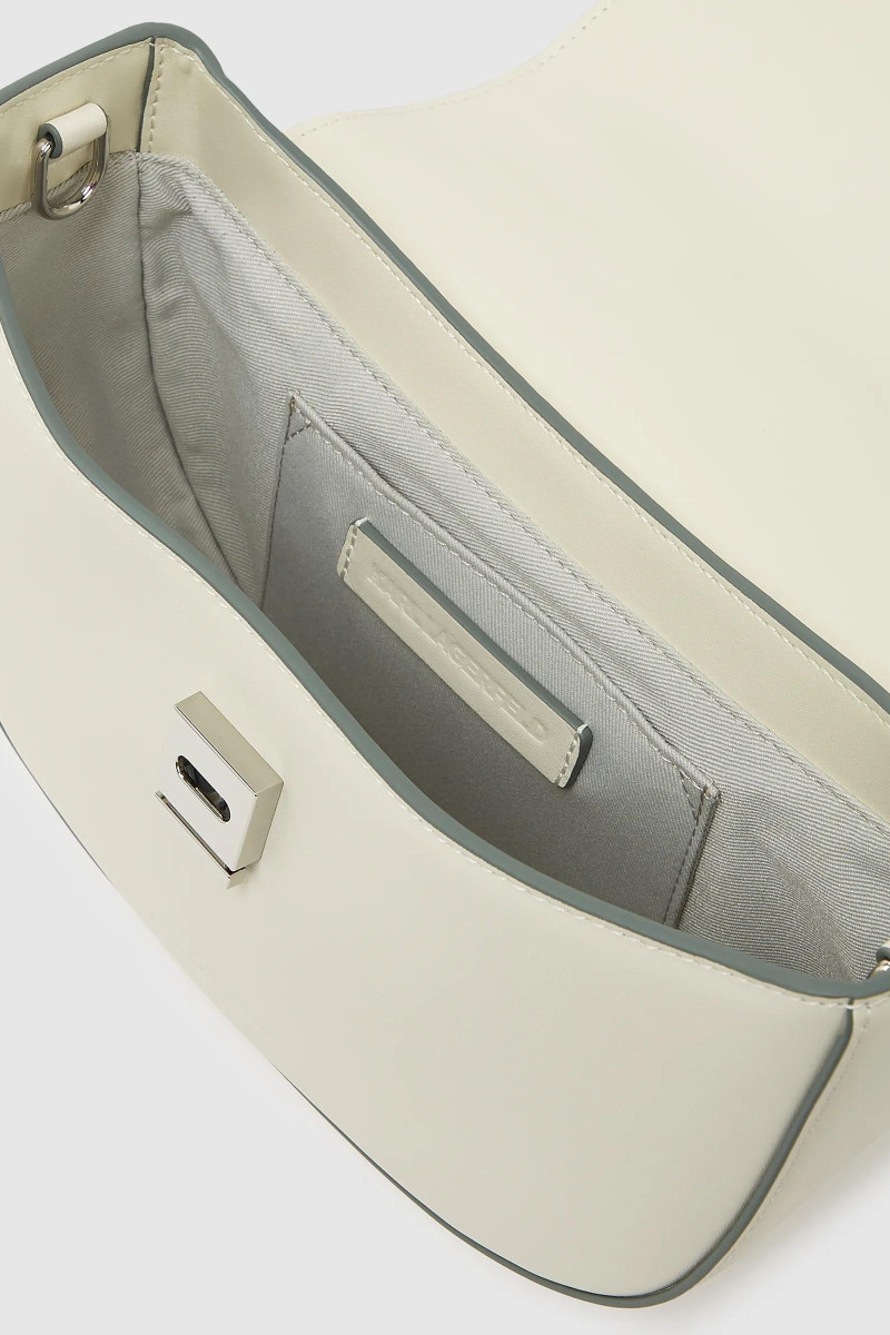 Crossbody Karl Lagerfeld Ikon Choupette Top Handle Cb Off White
