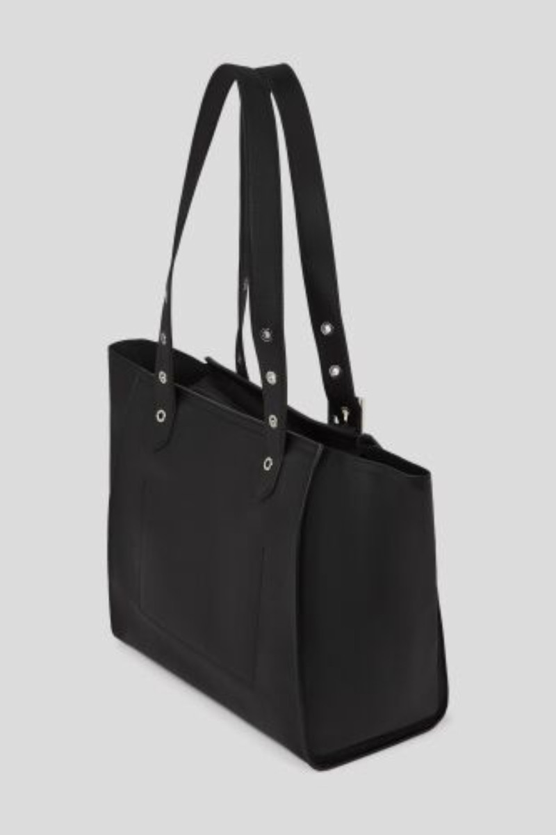 Kabelka Karl Lagerfeld K/Eyelets Lg Tote Black-Nickel