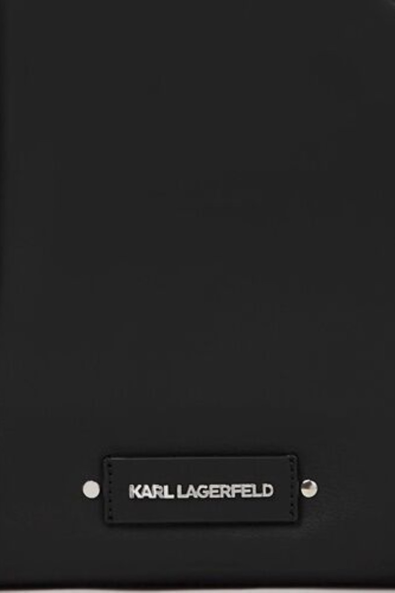 Kabelka Karl Lagerfeld K/Eyelets Lg Tote Black-Nickel