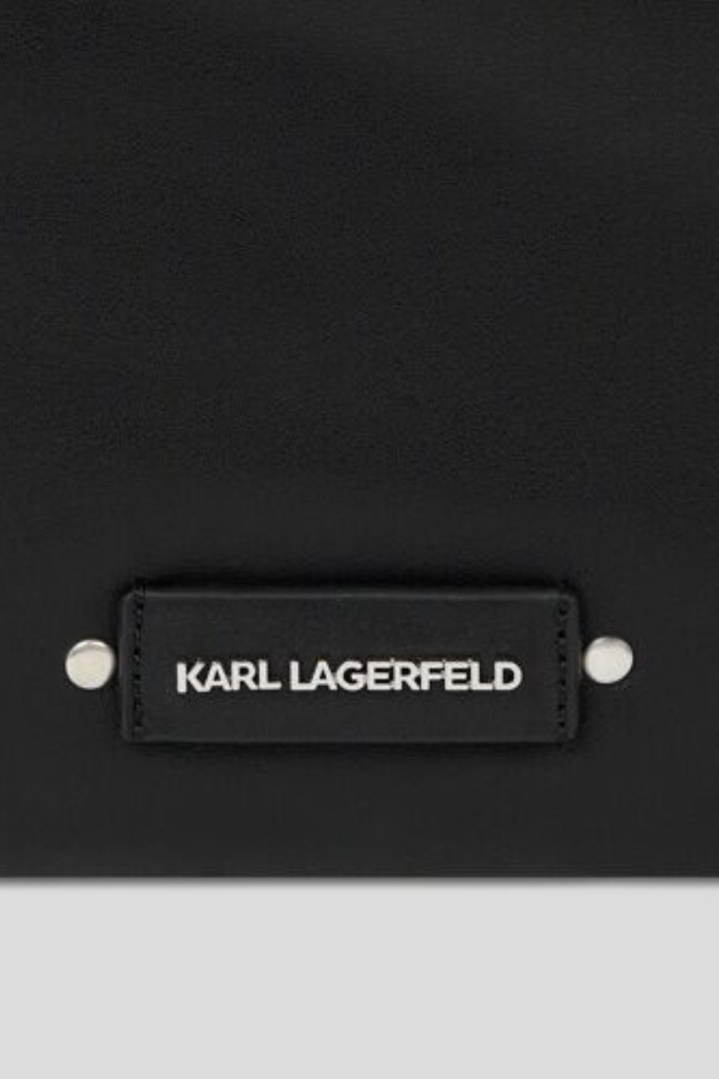 Kabelka Karl Lagerfeld K/Eyelets Md Tote Black-Nickel