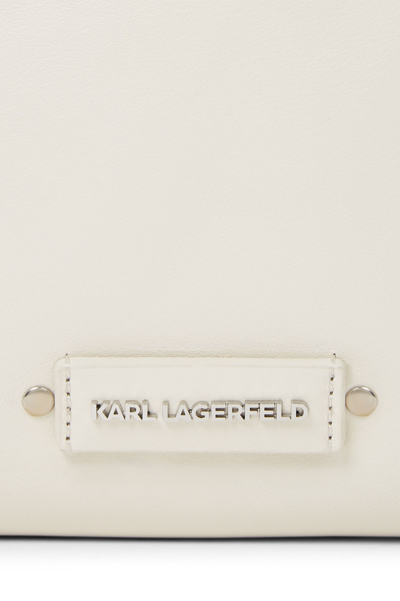 Crossbody Karl Lagerfeld K/Eyelets Sm Zip Crossbody Off White