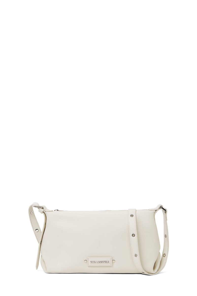 Crossbody Karl Lagerfeld K/Eyelets Sm Zip Crossbody Off White