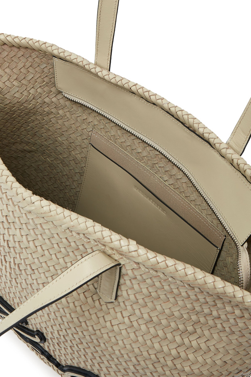 Taška Karl Lagerfeld K/Signature Braid Md Tote Safari