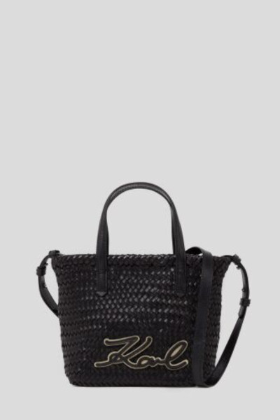 RETIKÜL KARL LAGERFELD K/SIGNATURE BRAID MINI TOTE - Kép 1