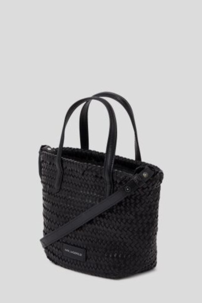 RETIKÜL KARL LAGERFELD K/SIGNATURE BRAID MINI TOTE - Kép 2
