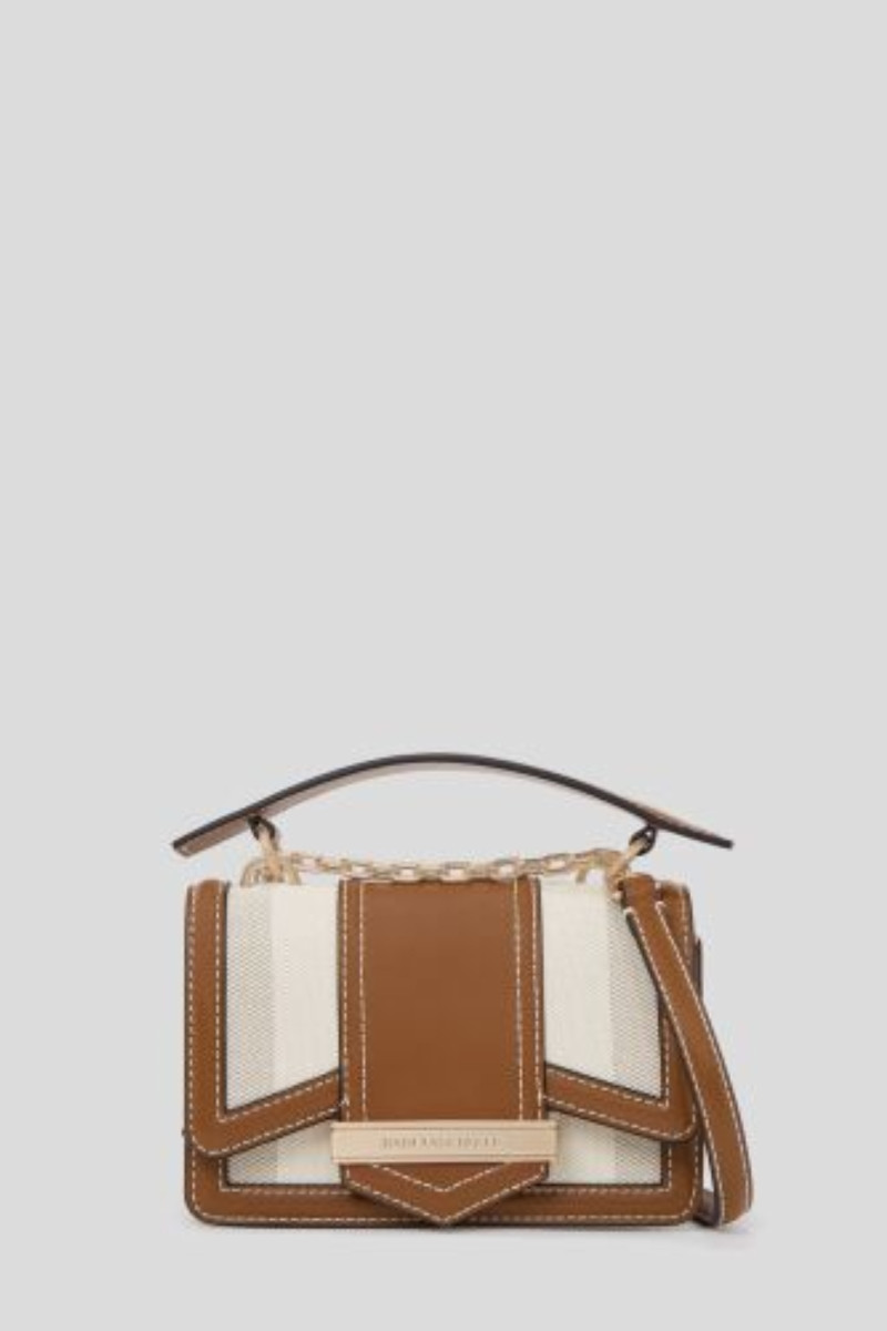Kabelka Karl Lagerfeld K/Nova Sm Cb Herr Canvas Natural Canvas Tan