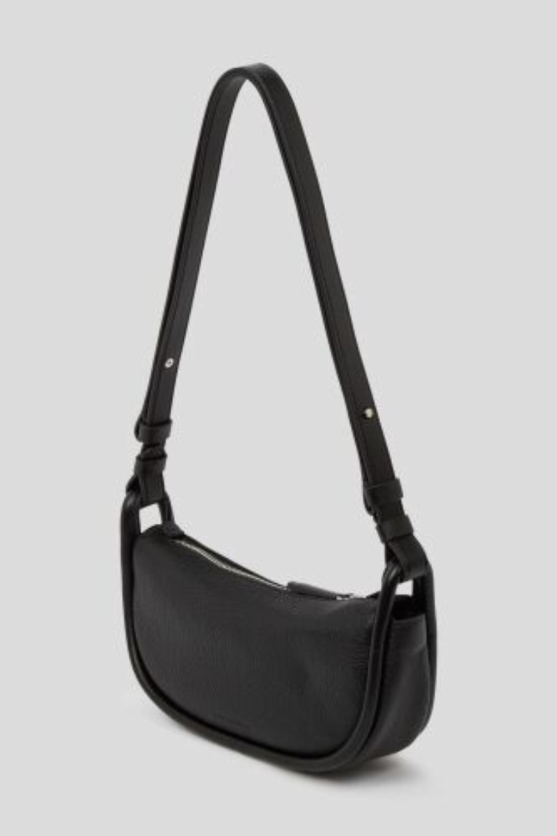 Crossbody Karl Lagerfeld K/Autograph Patch Sm Zip Cb Black-Nickel