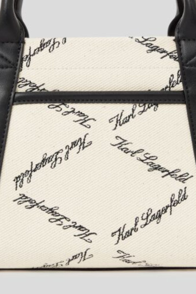 KABELKA KARL LAGERFELD K/VILLE SM TOTE EMB CANVAS - Fotografia č. 6