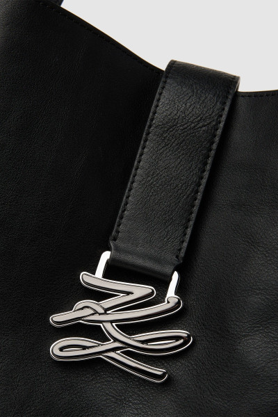 KABELKA KARL LAGERFELD K/AUTOGRAPH SWING LG TOTE - Fotografia č. 3