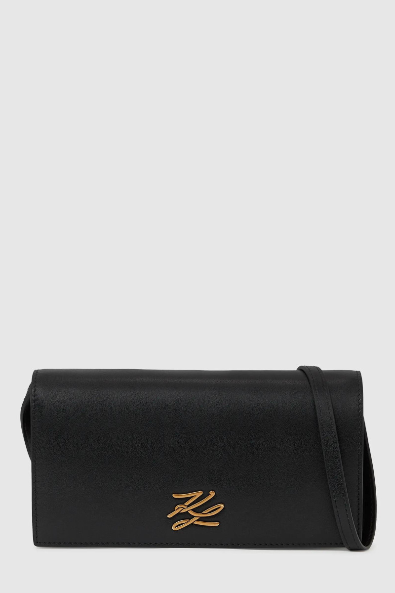 Crossbody Karl Lagerfeld K/Autograph Mini Flap Cb Black/Gold