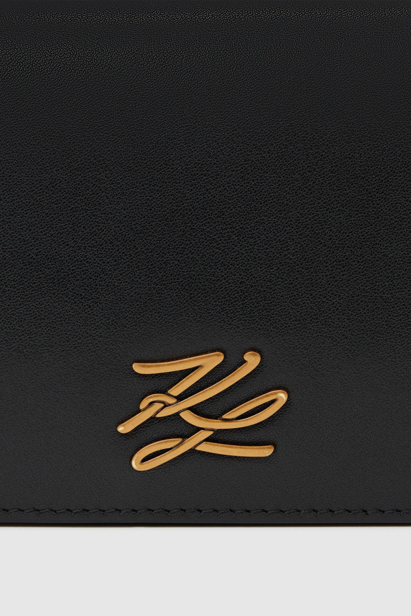 Crossbody Karl Lagerfeld K/Autograph Mini Flap Cb Black/Gold