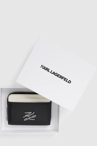 PENĚŽENKA KARL LAGERFELD K/AUTOGRAPH SM ZIP WALLET - Fotografie č. 4