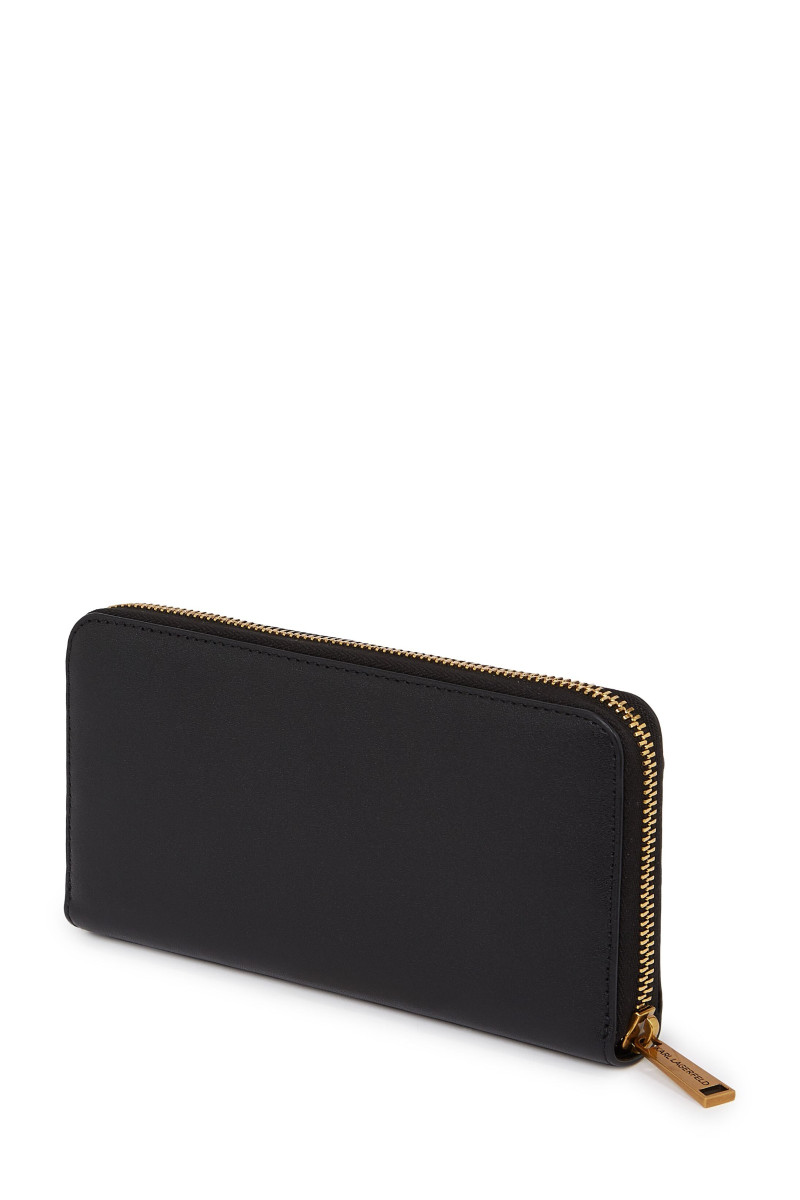 Peňaženka Karl Lagerfeld K/Autograph Cont Wallet Gp Black/Gold