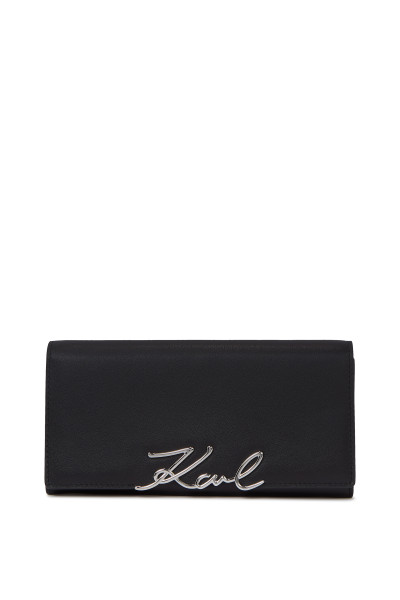 PEŇAŽENKA KARL LAGERFELD K/SIGNATURE CONT FLAP WALLET - Fotografia č. 1