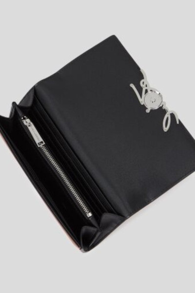 PEŇAŽENKA KARL LAGERFELD K/SIGNATURE CONT FLAP WALLET - Fotografia č. 3