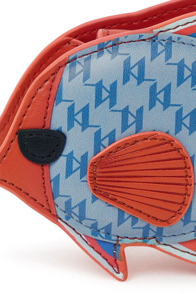 PÉNZTÁRCA KARL LAGERFELD IKON FISH COIN PURSE - Kép 3