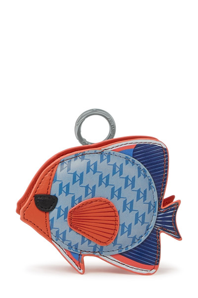 PÉNZTÁRCA KARL LAGERFELD IKON FISH COIN PURSE - Kép 1