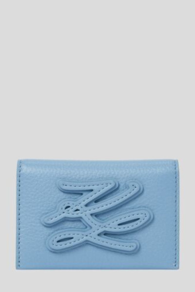 PÉNZTÁRCA KARL LAGERFELD K/AUTOGRAPH PATCH BIFOLD CH GP - Kép 1