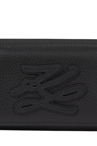 PEŇAŽENKA KARL LAGERFELD K/AUTOGRAPH PATCH MD BFLD WLLT - Fotografia č. 5
