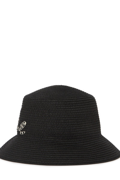 KLOBÚK KARL LAGERFELD K/SIGNATURE STRIPE LOGO BUCKET - Fotografia č. 4