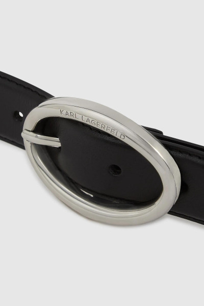 ÖV KARL LAGERFELD K/ESSENTIAL H3 ROUNDED BELT - Kép 3