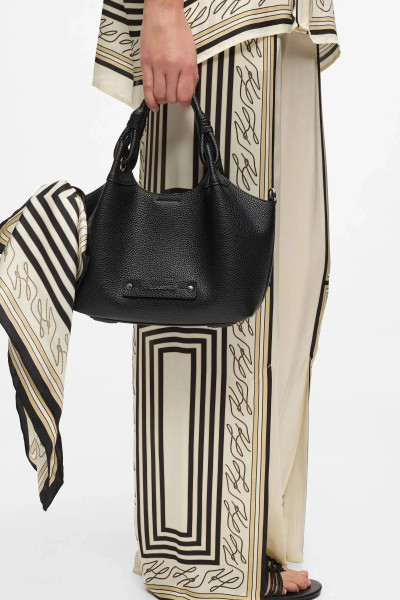 SÁL KARL LAGERFELD K/AUTOGRAPH SEAS SILK SCARF - Kép 3